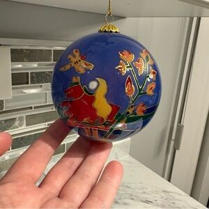 Dawn Oman Christmas Balls Peace Angels First ornament First Nations Artwork